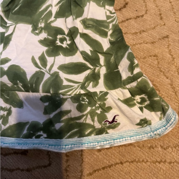 Vintage hollister floral baby doll ruffle tank top large y2k - Picture 4 of 6